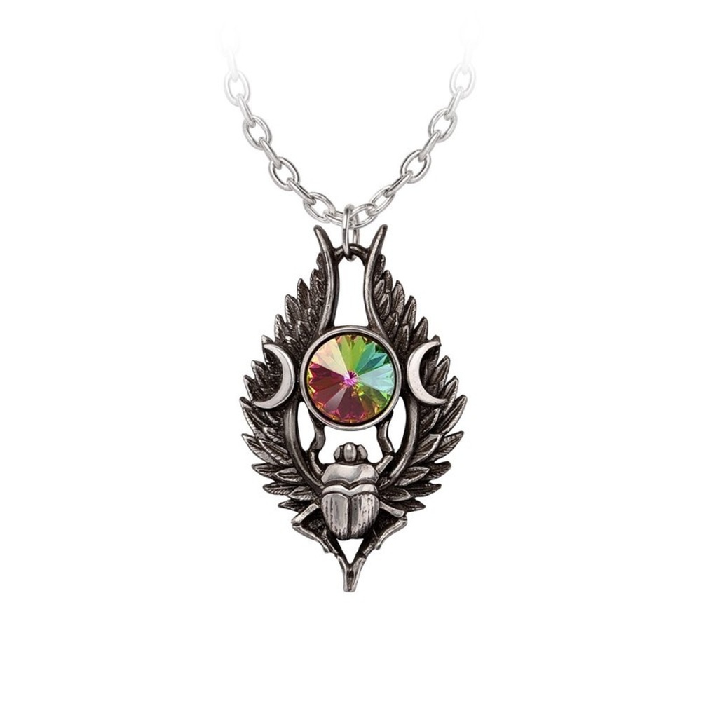 Alchemy - Dea Umbra Nili (Dark Goddess of The Nile) Collier - Couleur argent